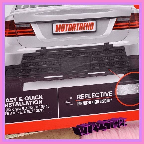 💕 NWT Motortrend Reflective Rear Bumper Guard 46" x 13" #7154 💕 - Picture 6 of 7